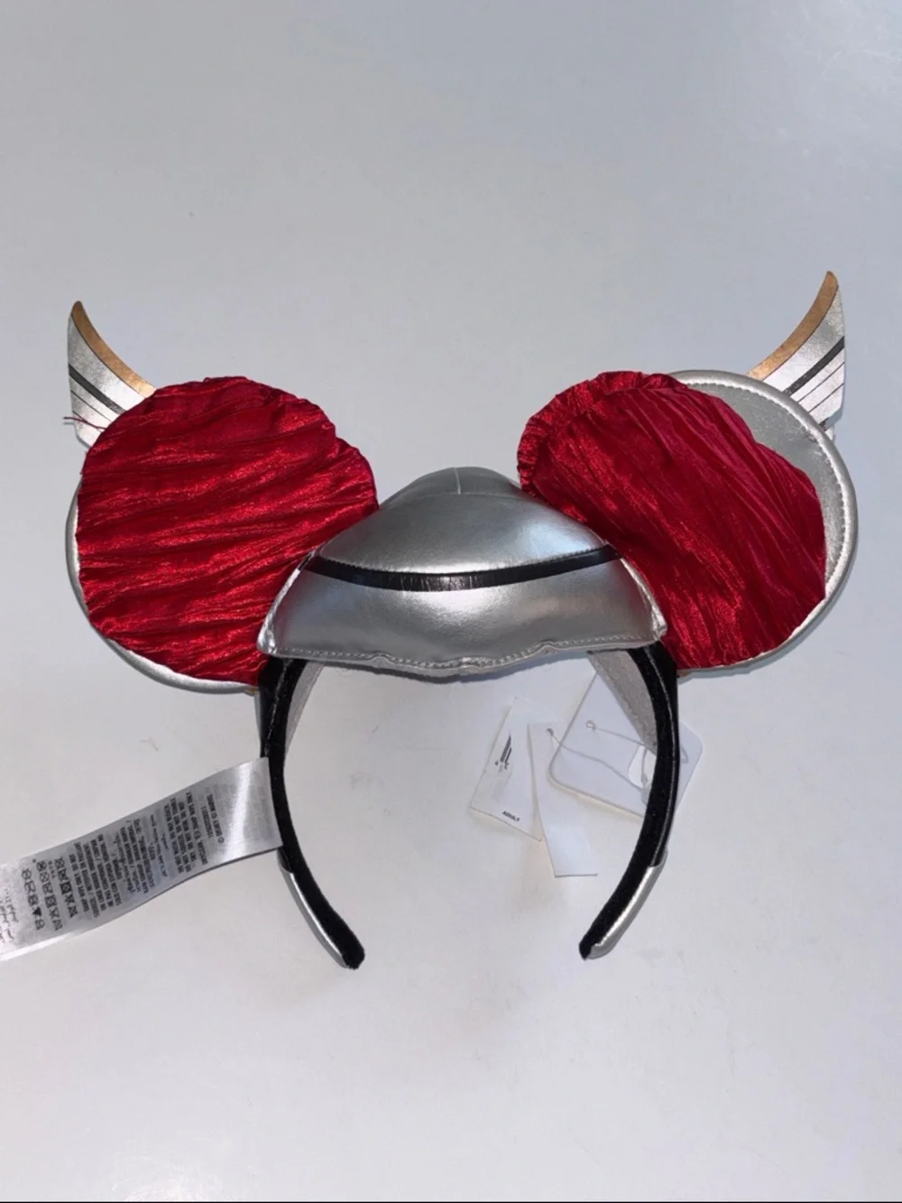 Disney Parks Marvel Mighty Thor Love & Thunder Ear Headband New With Tags
